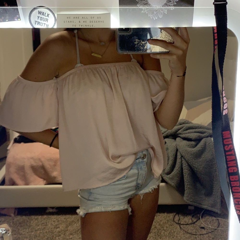 off the shoulder top